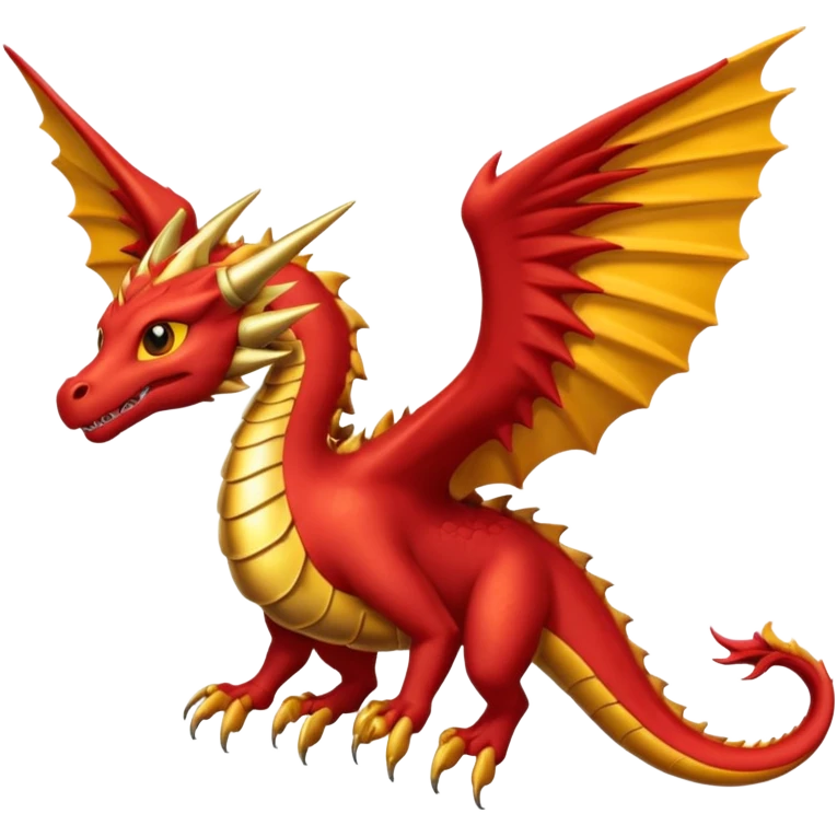Dragón volando  emoji