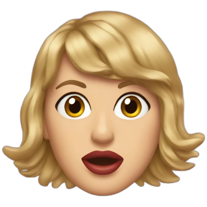 taylor-swift-mouth-bbc emoji