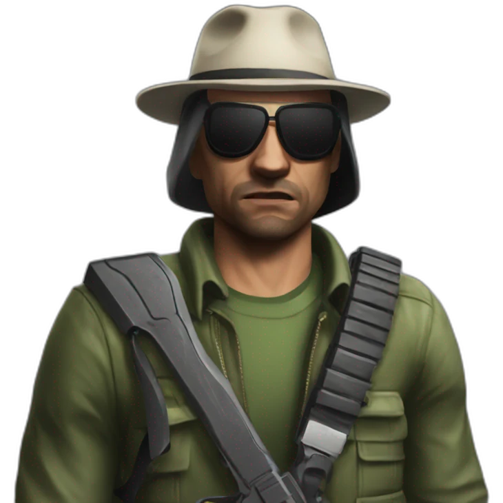 Bandit from GTA 5 emoji