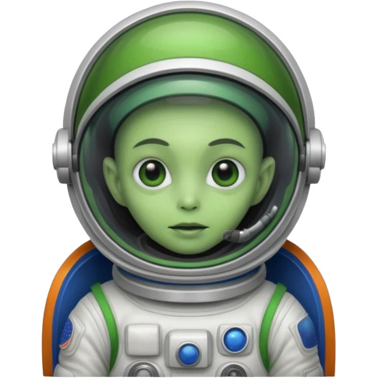 alien in astronaut suit emoji
