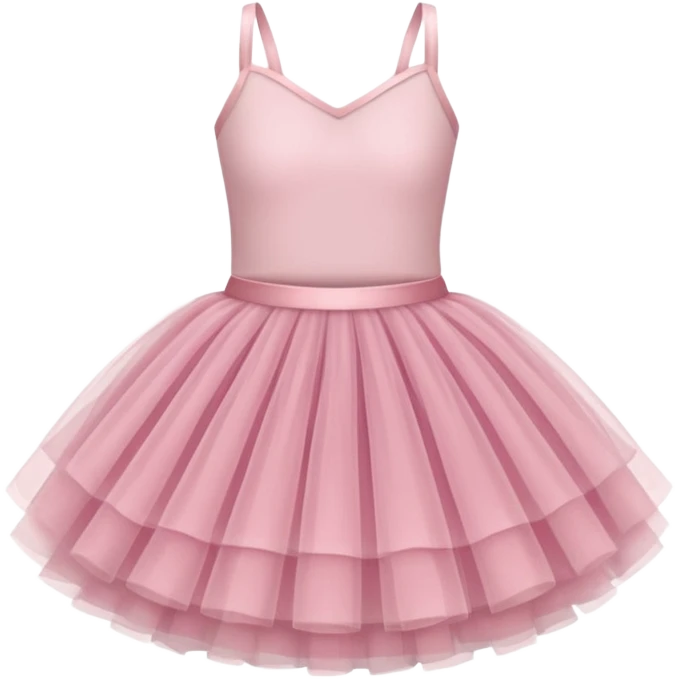 tutu skirt pale pink emoji