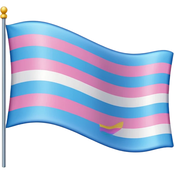 Trans flag emoji
