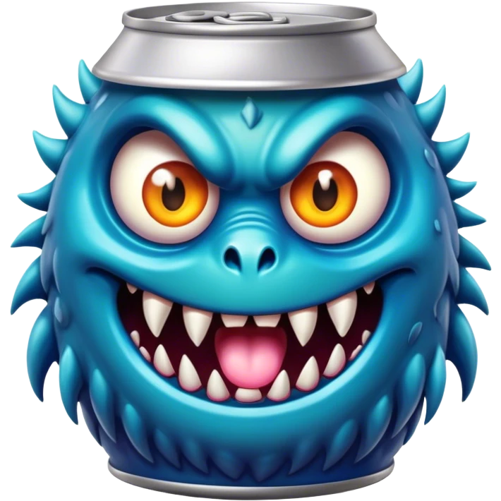 Monster can  emoji
