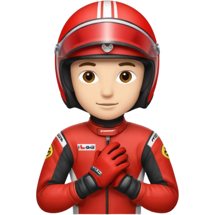 red-motorcycle-racer emoji