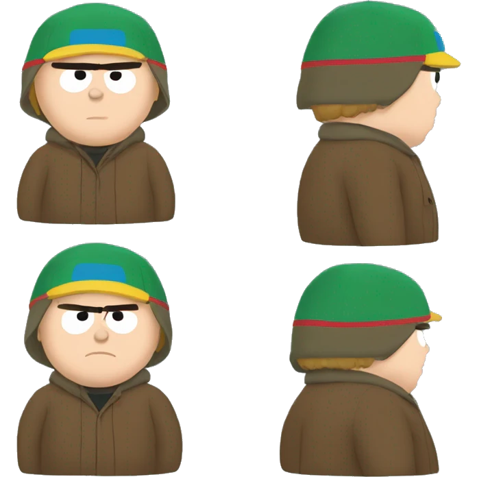 Eric cartman from South Park emoji