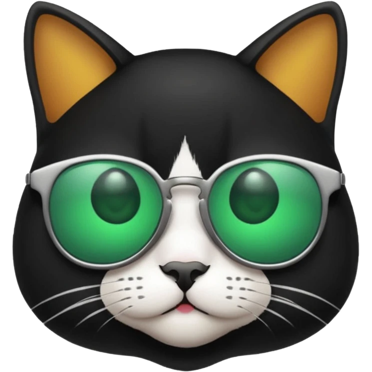 Cat wearing sunglasses emoji