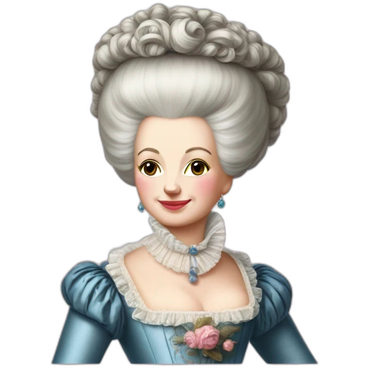 marie antoinette with Louis XVI emoji