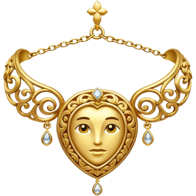 Gold jewellery emoji