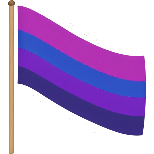 bisexual flag emoji