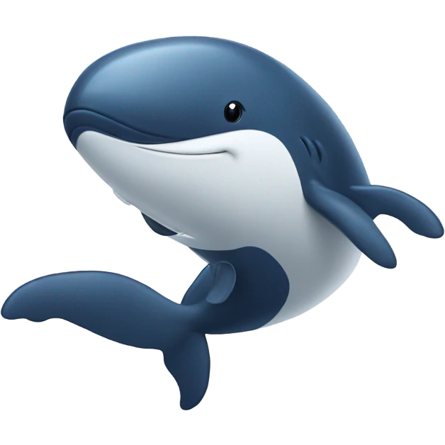 Whale sailing emoji