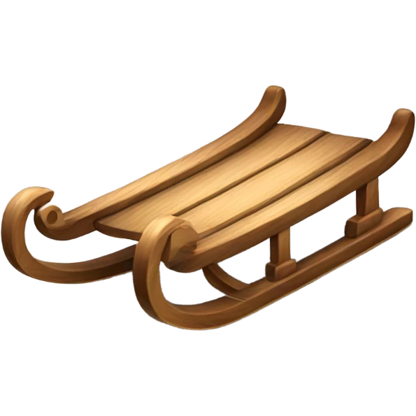 Sled  emoji