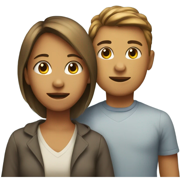 Mom and son emoji