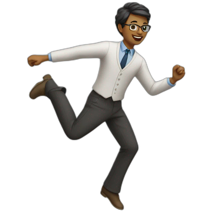 teacher dancing emoji