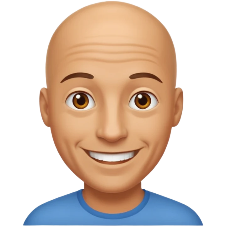 Baldness emoji