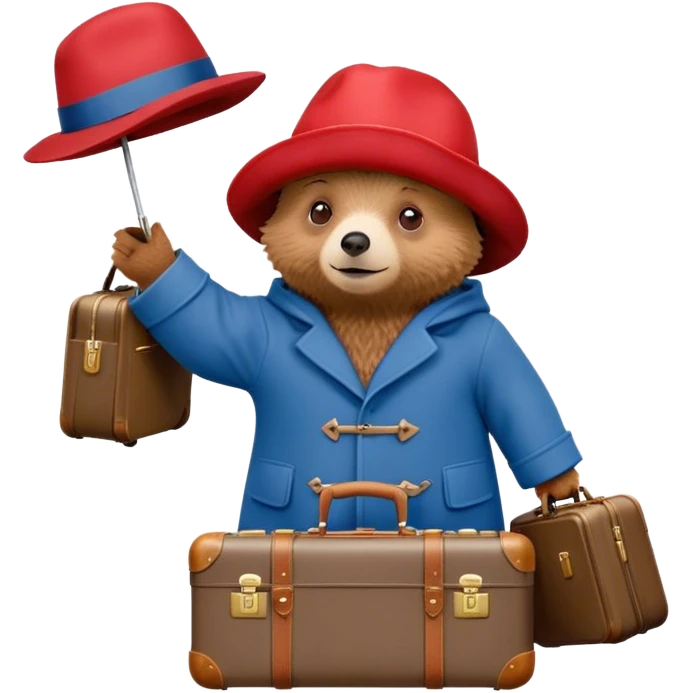 Paddington bear emoji