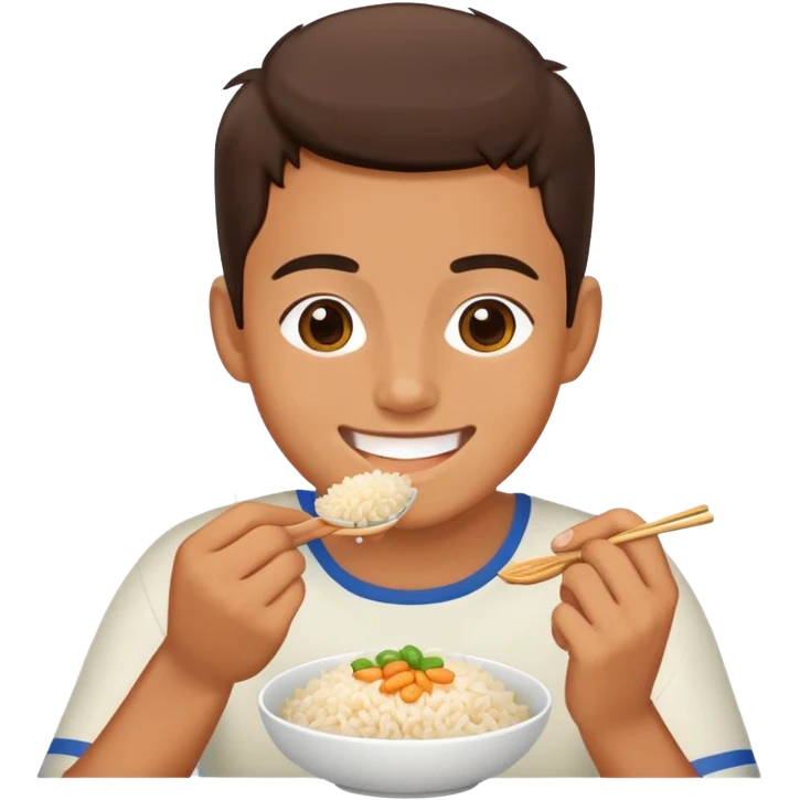 Rice human emoji