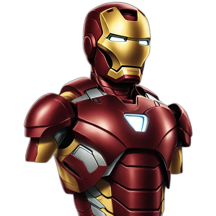 René runs iron man emoji