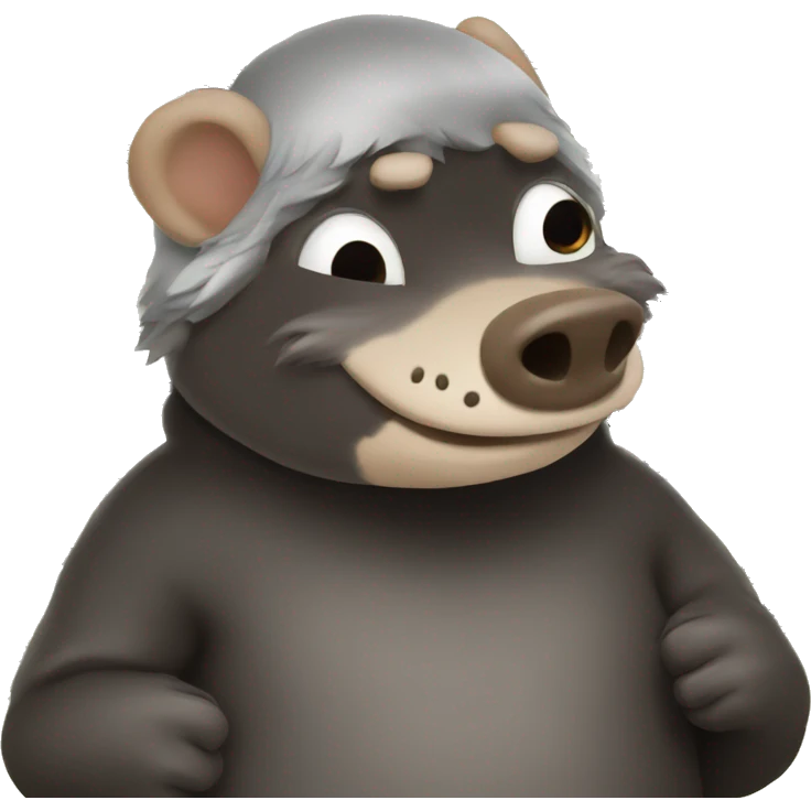 mole with music emoji