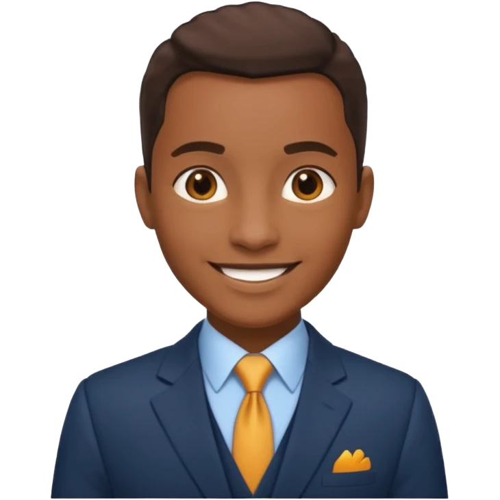public official/politician/bureaucrat (african descent)  emoji