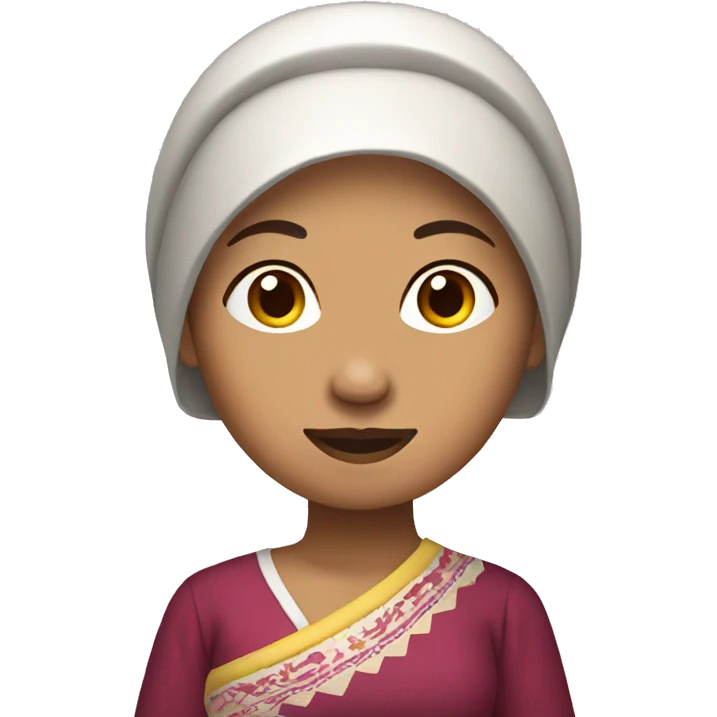 Filipina woman in traditional Filipina clothing  emoji