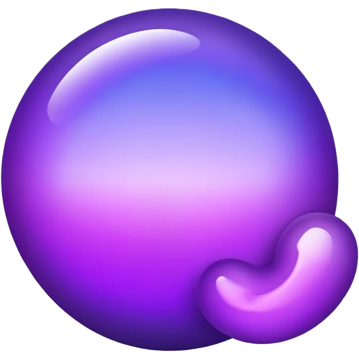 Purple aesthetic emoji