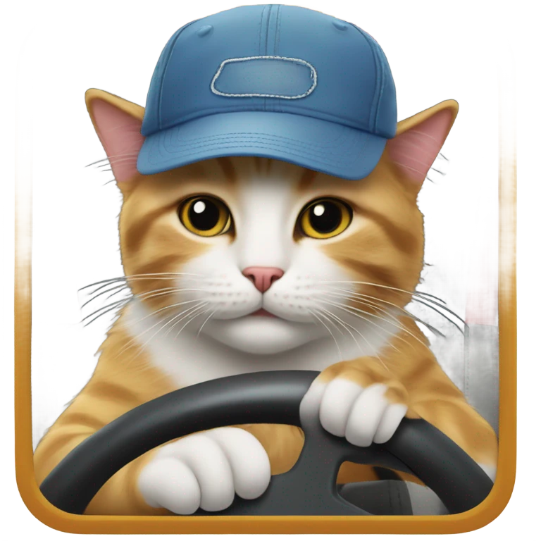 trucker cat emoji