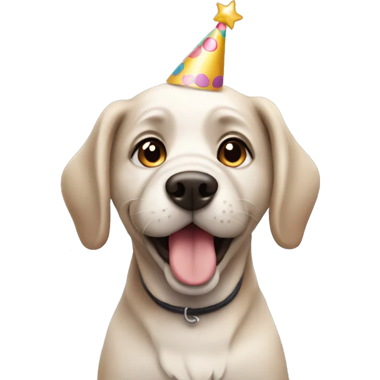 Dog  birthday  emoji