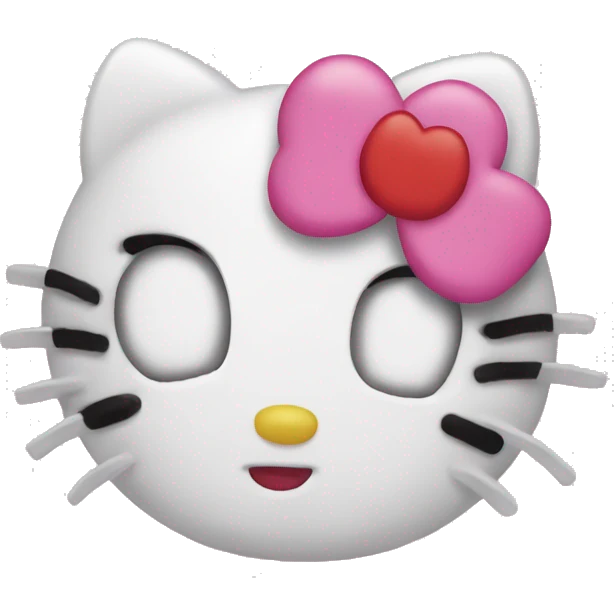 Hello kitty emoji