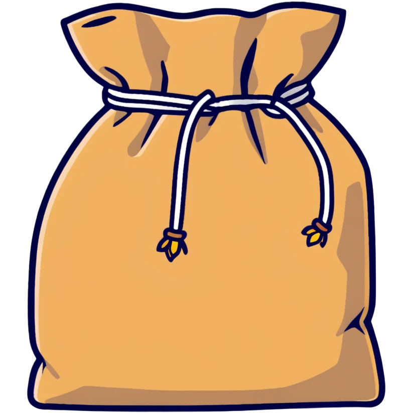Bag of seeds emoji