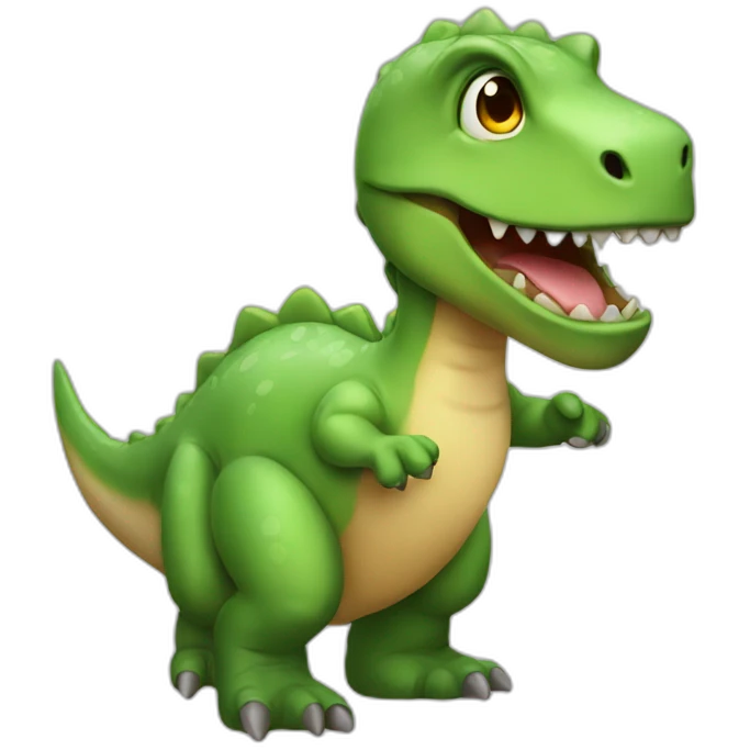 Small dino emoji