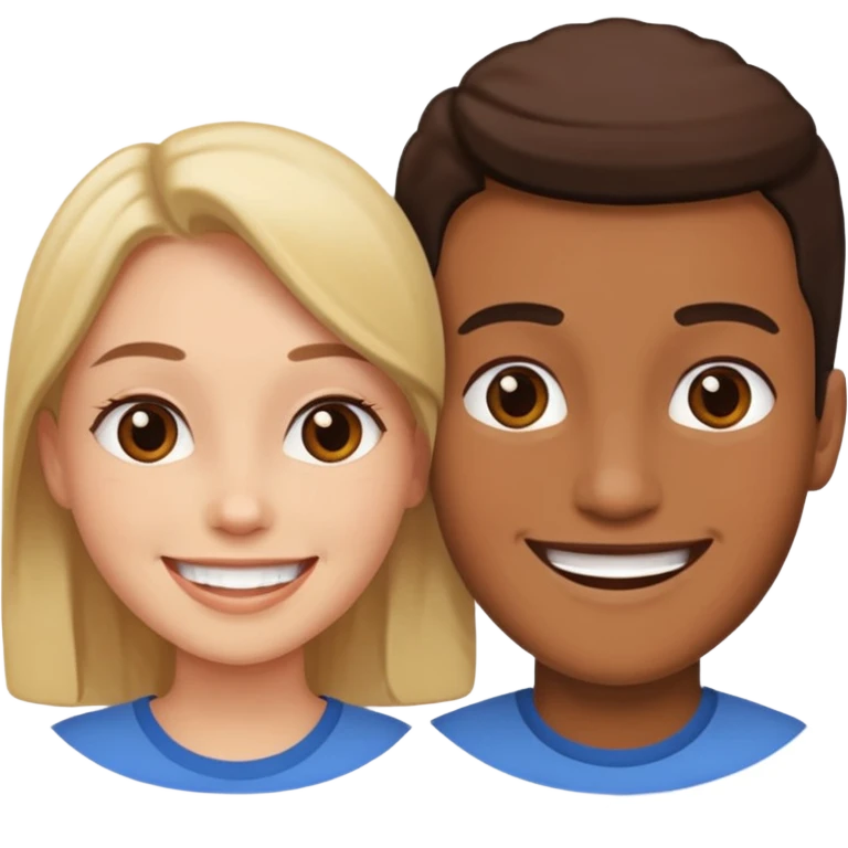 Two people opposite each other emoji