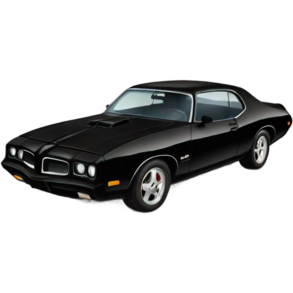 GTO Pontiac 2000 black emoji