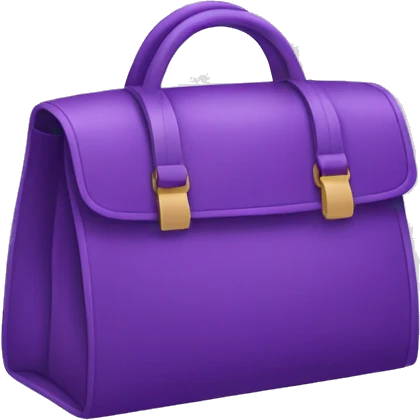 purple bag emoji