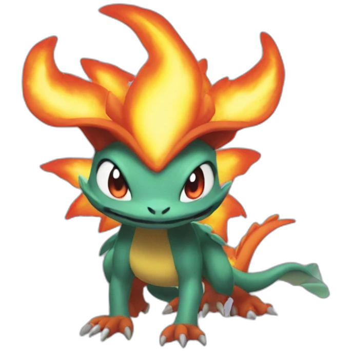 Dracaufeu pokemon emoji