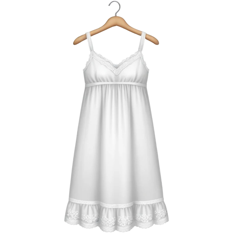 a nightgown on a hanger emoji