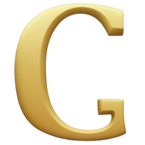 letter G on the cosmos emoji
