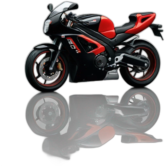 Black and Red Gsxr 1100 from 1986 emoji