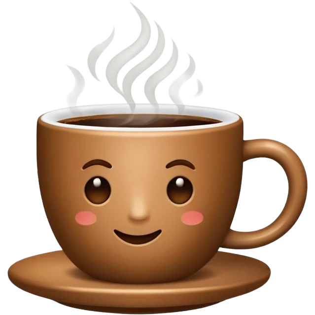 Coffee maxing emoji