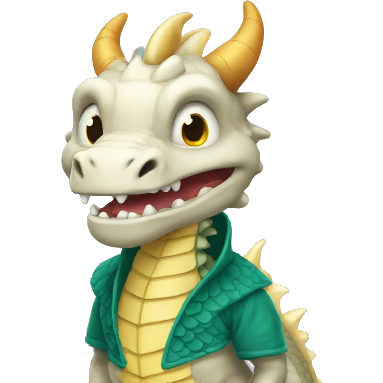 Boneknapper-dragon emoji