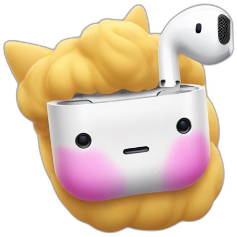 airpods pro that are made for unicorns emoji