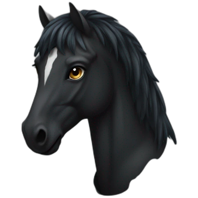 dark horse emoji