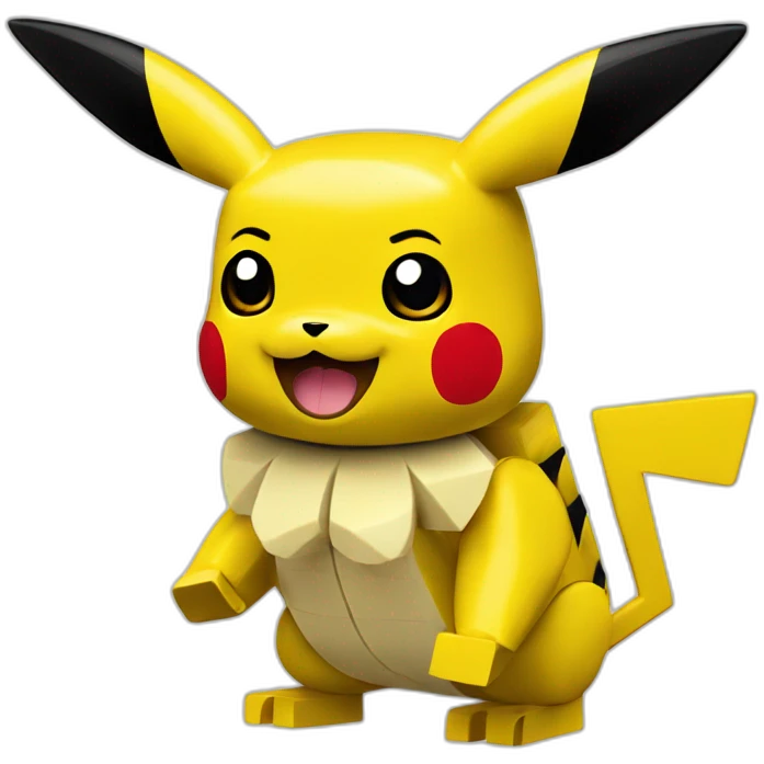 Pikachu, version Lego emoji