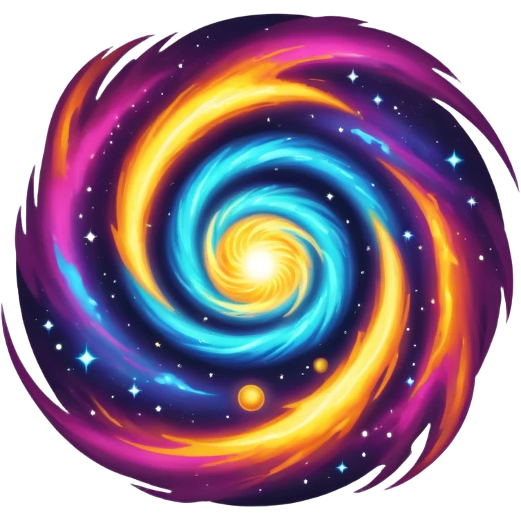 glowing quazar planet emoji