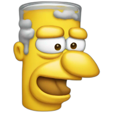 Homer-drink emoji