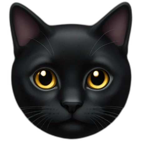 all-black-cat-body-notail emoji