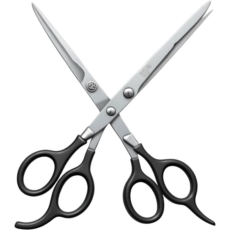  hairdressing scissors emoji