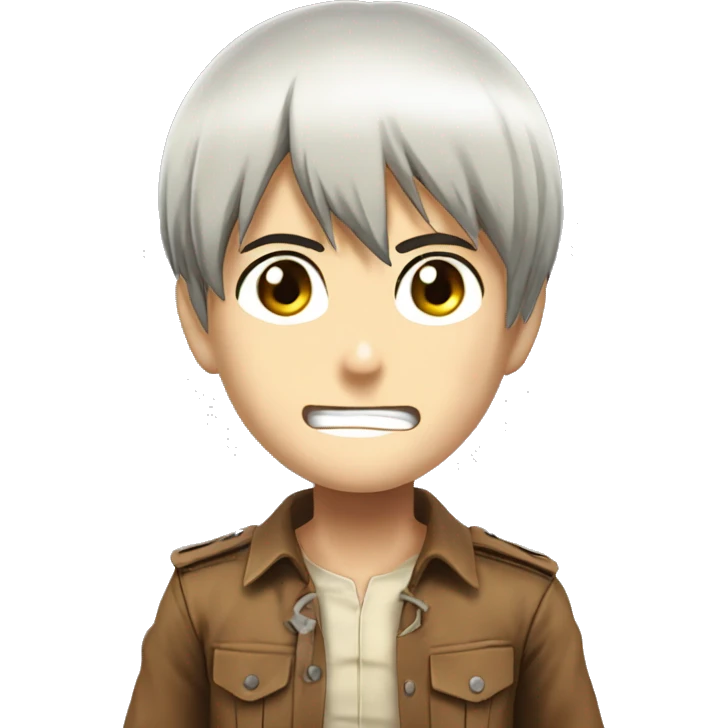 EREN Yeager from attack on titan emoji