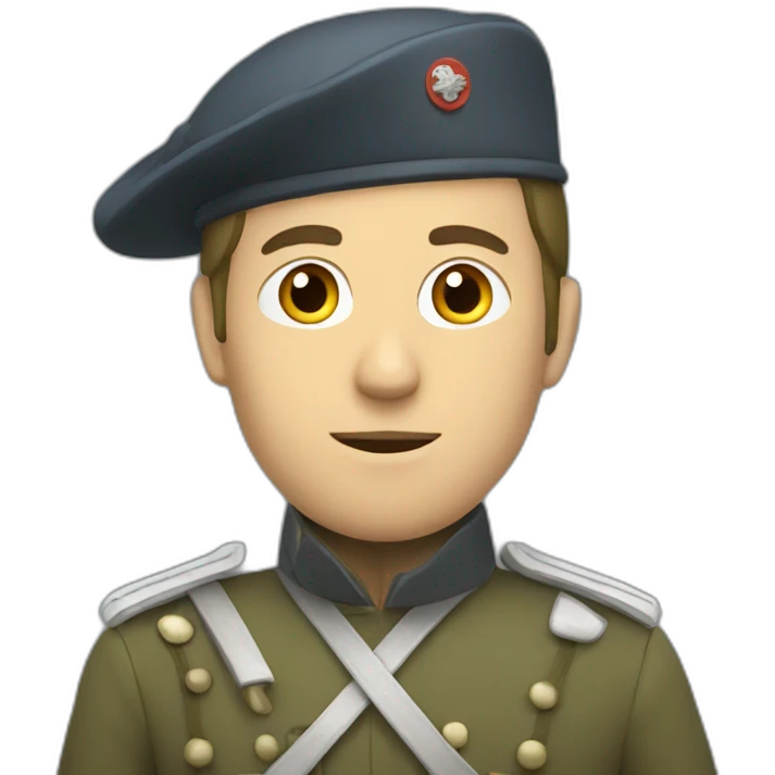 French soldier emoji