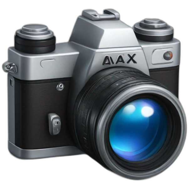 Camera with 10 Avax Coin emoji