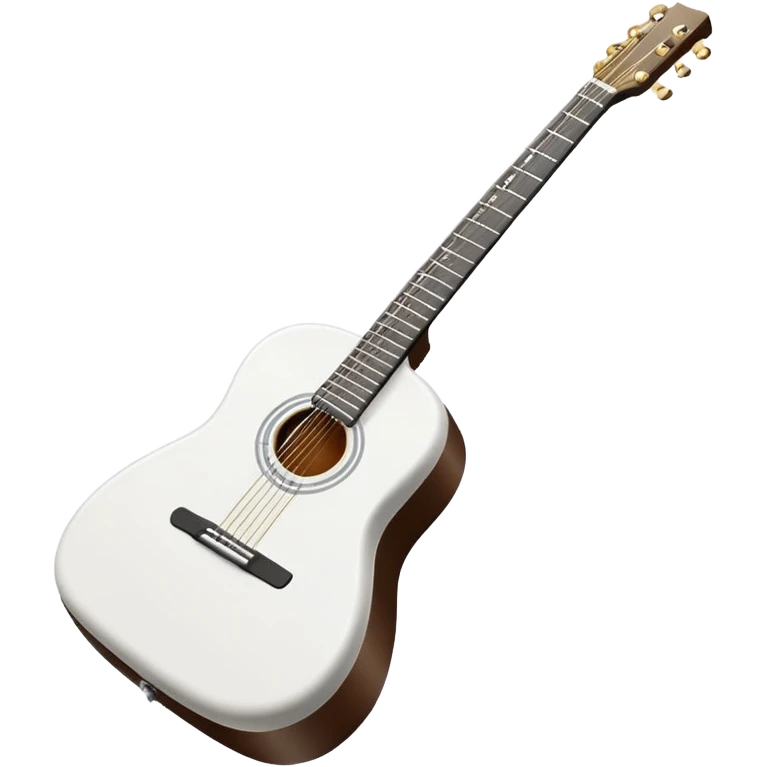 white Guitar Case emoji